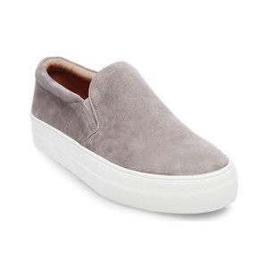 Steve Madden Gills Suede Platform Slip-on Sneaker